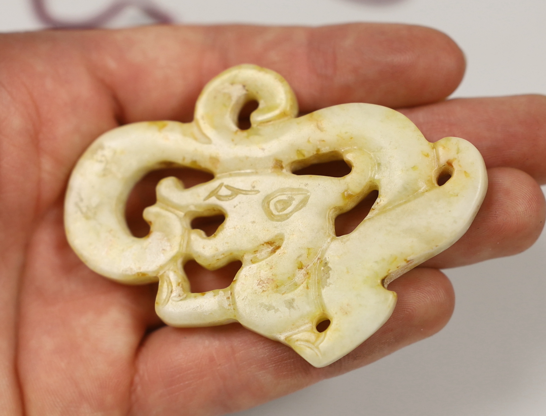 A collection of 10 various Chinese jade/hardstone carvings